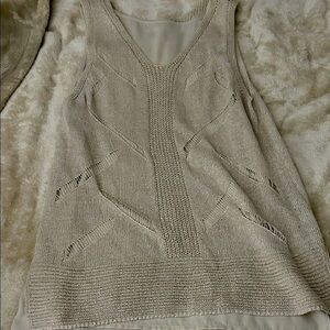 Cato taupe  V-Neck Sweater